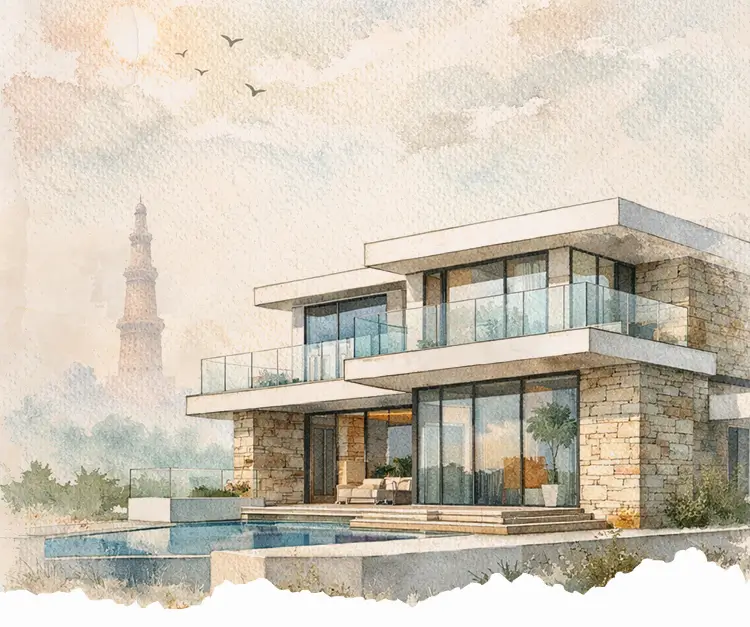 architecture and interior design practice in South Delhi