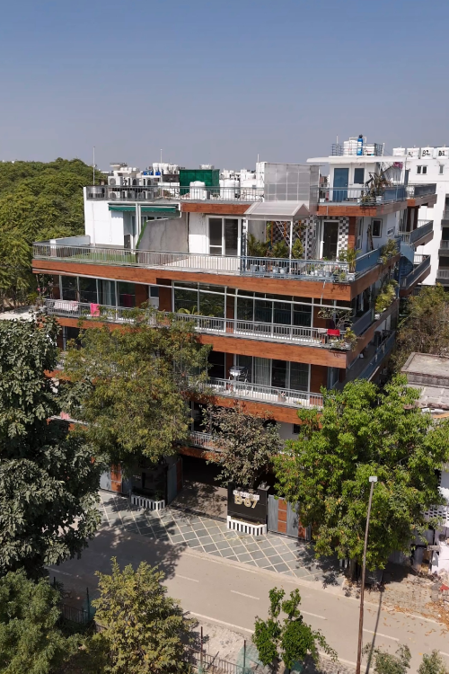 The Verdant Luxury Independent Floors Vasant Enclave The Verdant luxury independent floors in Vasant Enclave South Delhi by Aakriti Studio