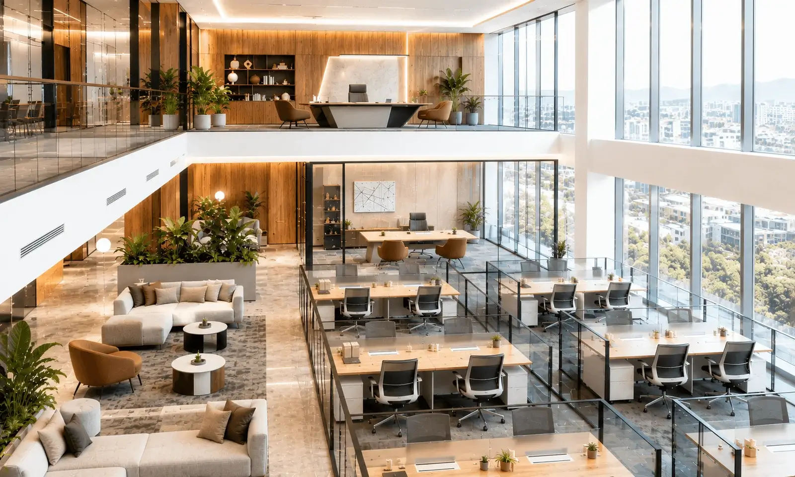 Commercial Interiors South Delhi by Aakriti Studio